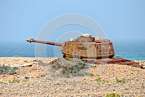 Socotra, battle tank, Yemen