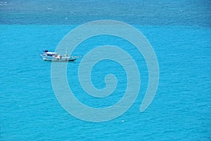 Socotra, Yemen. Arabian Sea. Ship