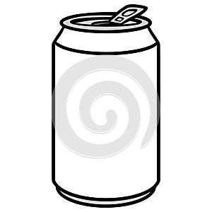 Soda Can Illustration photo
