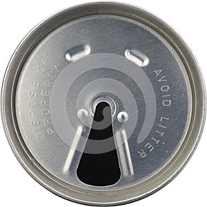 Soda can lid - 1980s retro