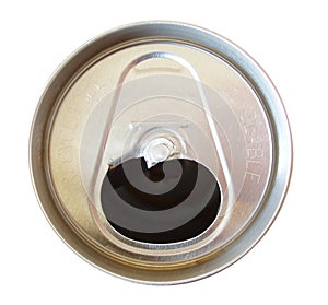 Soda can with tab off