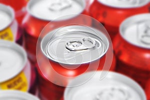 Soda cans