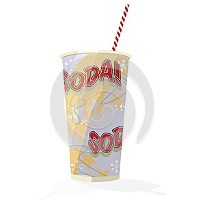 Soda Cup illustration