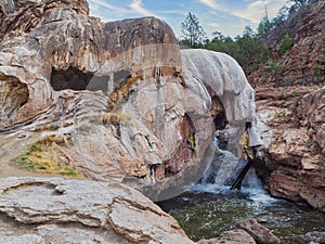 Jemez Springs Soda Dam in New Mexico photo