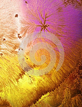 Sodium carbonate crystals