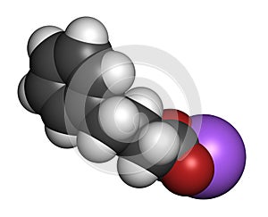 Sodium phenylbutyrate urea cycle disorders drug molecule. Also acts as histone acetylase (HDAc) inhibitor and chemical chaperone.