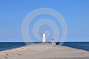 Sodus Point Bay Lighthouse in New York