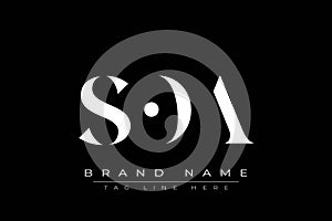 SOE abstract letter logo design