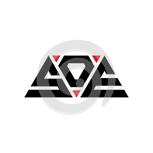 SOE triangle letter logo design with triangle shape. SOE triangle logo design monogram. SOE triangle vector logo template with red