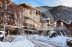 Soelden - ski resort in Austria