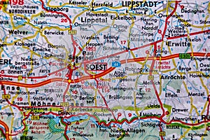 Soest, Germany, on a road m