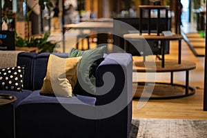 Sofa in a co-working office