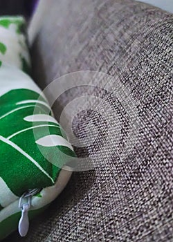 sofa cover and small pillow cover