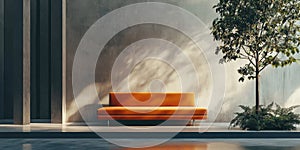 The sofa has a modern, boxy shape with clean lines, which aligns with the general style of the Lola sofa