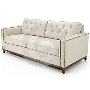 Sofa isolated on white background