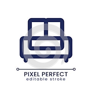 Sofa pixel perfect linear ui icon