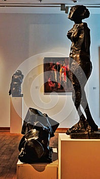 Sofia, Bulgaria - 14 01 2024: National Gallery Kvadrat 500 in Sofia, Bulgaria