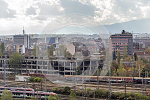 SOFIA CENTRAL TRAIN STATION GENERAL VIEW