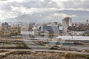 SOFIA CENTRAL TRAIN STATION GENERAL VIEW