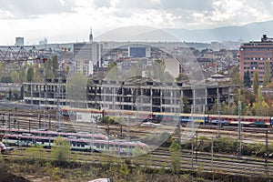 SOFIA CENTRAL TRAIN STATION GENERAL VIEW