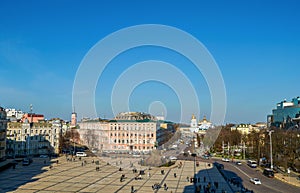 Sofievskaya Sofia square located in central Kiev