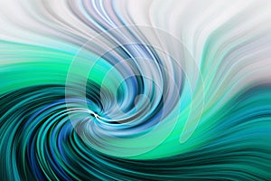 Soft abstract twirl background with fresh natural colors