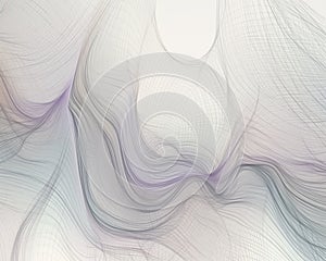 Soft Acoustic Melody: Abstract Pastel Harmony photo