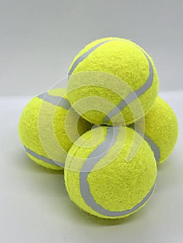 Soft Beginners Tennis Balls Stack