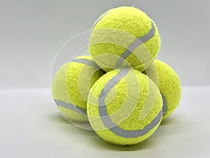 Soft Beginners Tennis Balls Stack