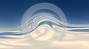 Soft Beige Fluid Abstract Background