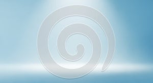 Soft Blue Gradient Studio Background with Subtle Spotlight Effect light blue