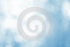soft blur.abstract sky bokeh background