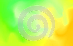 Soft blurred green yellow gradient background