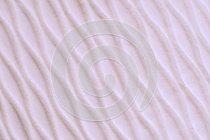 Soft blurred pale pink rib fabric texture background