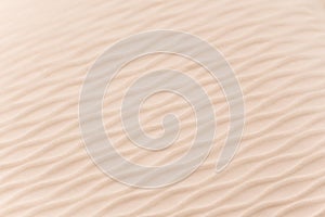 Soft blurred pale pink rib fabric texture background