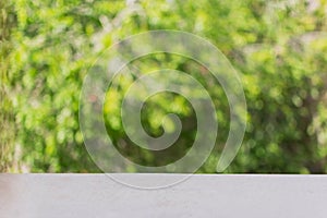 Soft blurred sweet green bokeh nature abstract background