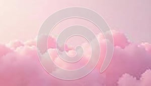 Soft blush pink gradient  subtle cloud texture  template  light