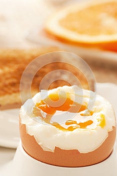 Soft boiled egg