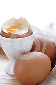Soft boiled egg
