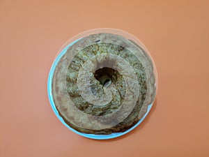 Soft bread made of flour and other ingredients in brown color