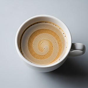 Soft casting gentle shadows and highlighting the foam s subtle