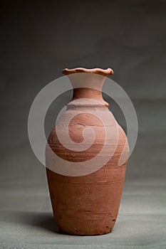 Soft clay pot :vase