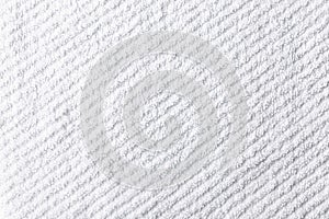 Clean white towel texture and seamless background