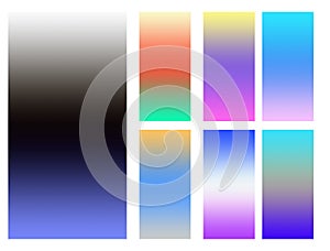 Soft color background. Modern screen vector design for mobile app