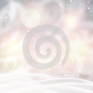 Soft colored abstract light background