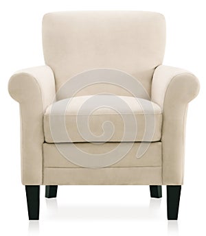 Soft comfortable armchair