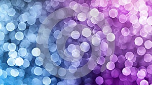 Soft delicate bokeh background in dusky violet, powder blue, and silver gray colors