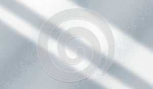 Soft diagonal light rays casting shadows on a textured surface