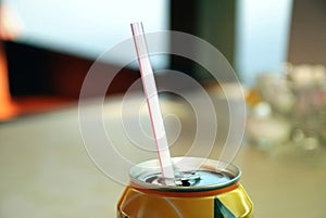 Soft Drink with Pipette