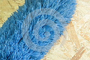 Soft duster hairs blue